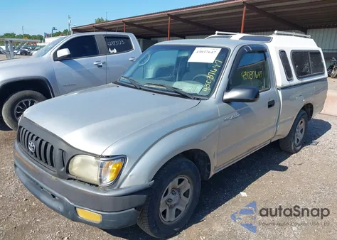 2001 Toyota Tacoma z USA, uszkodzony, nr VIN 5TENL42N81Z866138